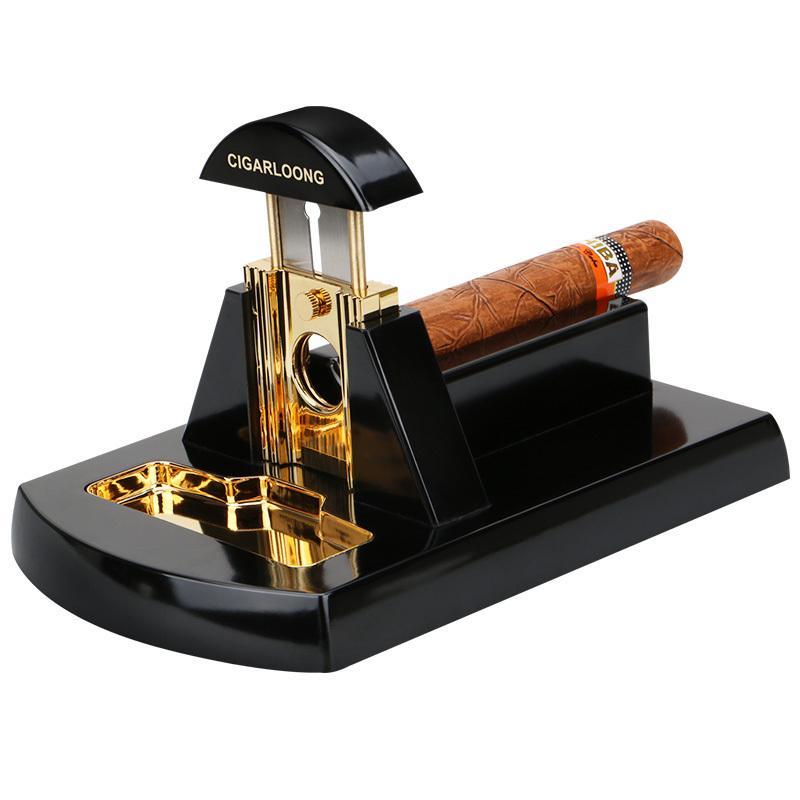 2pcs Coupe Cigare Guillotine de Cigare CoupeCigare Portable Coupecigare en  Acier Inoxydable Double Lame Coupe Cigare Petit e[10505]